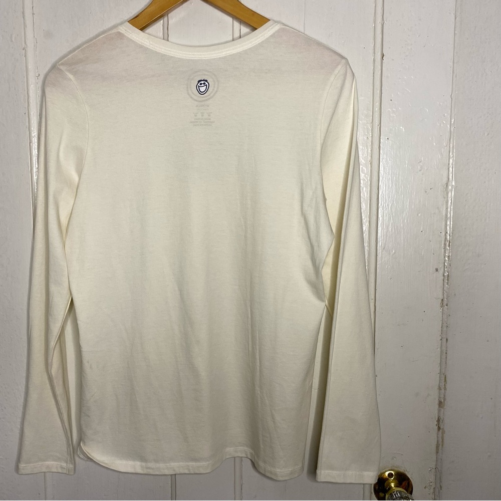 Life Is Good size M : 100% cotton lightweight casual ‘life is good’ graphic top - Picture 2 of 6